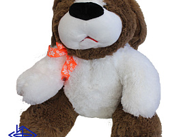 Мягкая игрушка Собака Боб 40см Б.78