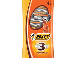 Станок для бритья Бик 3 Сенситив д.чувст.к.4шт.1862