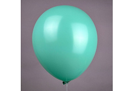 Шар надувной 12" пастель мята Ч06531