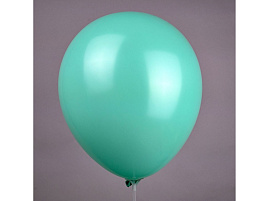 Шар надувной 12" пастель мята Ч06531