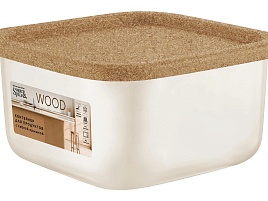 Контейнер для продуктов 0,4л Sugar&Spise Wood SE167910624/5210