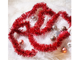 Мишура Г-270 2м красная