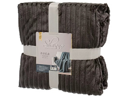 Плед-покрывало 180*200 Silvano Неаполь графит 503345/8336