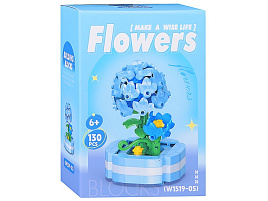 Конструктор Брик W1519-05 Цветок 130дет