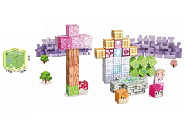 Конструктор магнитный ZY1868600 Сад принцессы 49дет