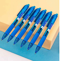 Ручка Deli X-tream EQ21-BL синяя 0,7мм.