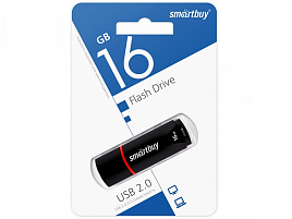 Флеш-драйв Smart Buy 16Gb SB16GBCRW-K Crown черный 2999