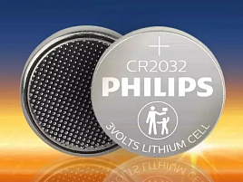 Батарейка Philips CR2032 5бл