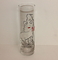 Ваза 767-Д Ред Лайн 26см