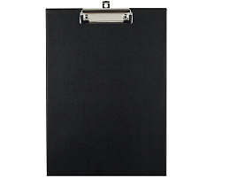 Доска-планшет с зажимом OfficeSpace ПС_49757 А4, ПВХ, черный
