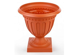 Вазон 6л Олимпия М9077 коричневый