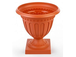 Вазон 6л Олимпия М9077 коричневый