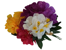 Цветок букет Фиалка №70 20см