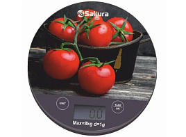 Весы кухонные SAKURA SA-6076T 8кг