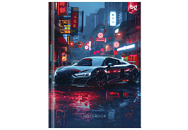 Блокнот 64л. BG ББ6и64_лм_вл 64780 А6, "Sportcar", матовая ламинация, выборочный лак