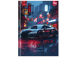 Блокнот 64л. BG ББ6и64_лм_вл 64780 А6, "Sportcar", матовая ламинация, выборочный лак