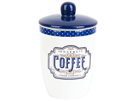 Банка для сыпучих керамика 550мл L2521075 Courmet