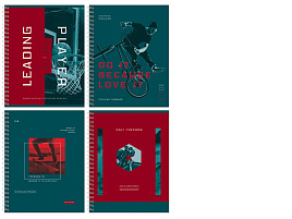 Тетрадь 96л. на спирали  Т5гр96_лм 11127 "Спорт - это жизнь", матовая ламинация