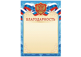 Благодарность ОГБ-447 Герб