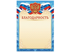 Благодарность ОГБ-447 Герб