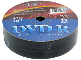 DVD+R диск VS 4.7 16x балка (25)