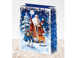 НГ Упаковочная сумочка 41*56 Новый год ч45400