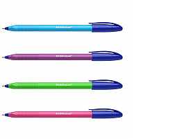 Ручка Erich Krause 58092 U-108 Neon Stick 1.0, Ultra Glide Technology, цвет чернил синий