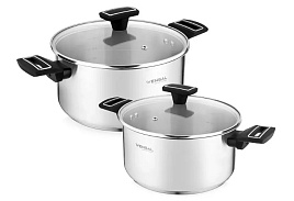 Набор кастрюль нержавейка 2пр (3+5,4л) Vensal VS1504/1200