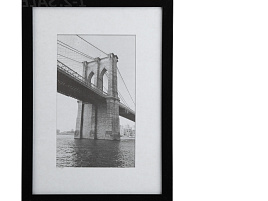 Фоторамка 13*18 501 пластик Коричневый