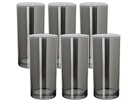 Набор стаканов 6шт 402/06/5914 Сияющий графит 290мл