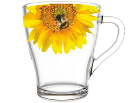 Набор кружек 6шт 1649/6-Д Подсолнух