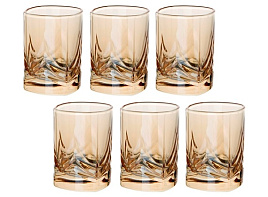 Набор стопок 41600/05/6133 Золотистый мед 60мл 6шт