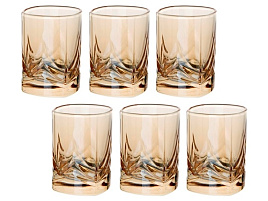 Набор стопок 41600/05/6133 Золотистый мед 60мл 6шт