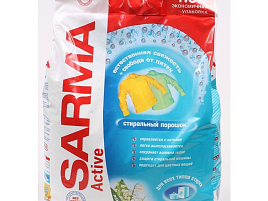 Стиральный порошок Сарма 4500 Актив Ландыш универсальный