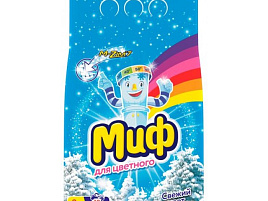 Стиральный порошок Миф Автомат 2000г Свежий цвет