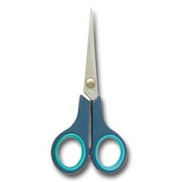Ножницы 14см. Brauberg 230760 Soft Grip с европодвесом