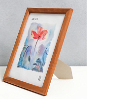 Фоторамка 15*21 дерево Темный дуб 1301