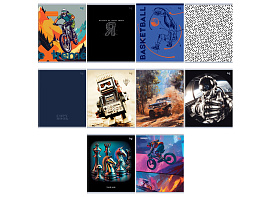 Тетрадь 48л.  Т5ск48 06097 "Mix-10. мальчики", эконом