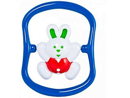 Погремушка 2С419 Зайка-Ушастик