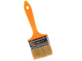 Кисть плоская натуральная щетина 75мм 109-4230 Шабашка