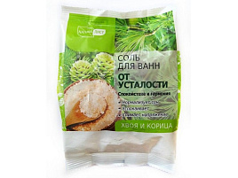 Соль для ванн 0,5кг Натуралист От усталости