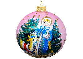 Шар 80 Снегурочка зимняя КР-80-214173 б/уп