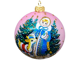 Шар 80 Снегурочка зимняя КР-80-214173 б/уп