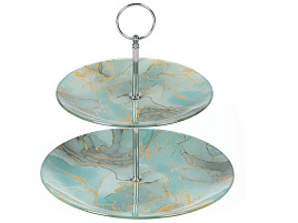 Фруктовница 2-х ярусная 452362 Флюид