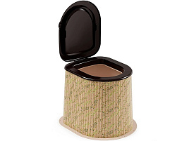 Туалет дачный 17л М3025 Плетенка