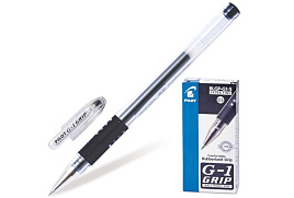 Ручка гел. Pilot BLGP-G1-5-B "G-1 Grip" черная, 0,5мм, грип