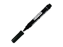 Маркер Centropen 8576/1 черный перм. скошенный, 1-5мм
