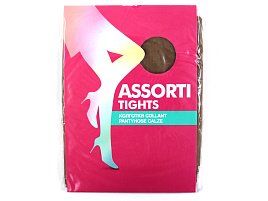 Колготки ASSORTI Утягивающие шортики 40 №4 bronz 8С-61СП"У"