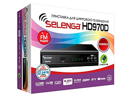 Цифровая приставка SELENGA HD970D DVB-T2