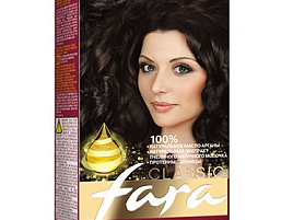 Краска для волос Фара 502 темный коричневый